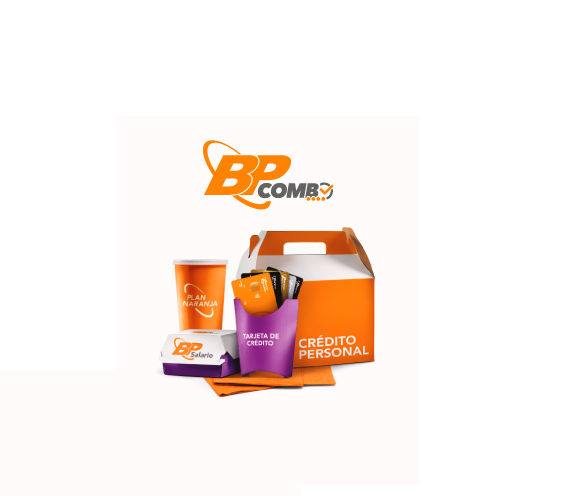 imagen con un vaso, una caja de hamburguesas, una caja de papas fritas y una caja para guardar todas las cajas del combo