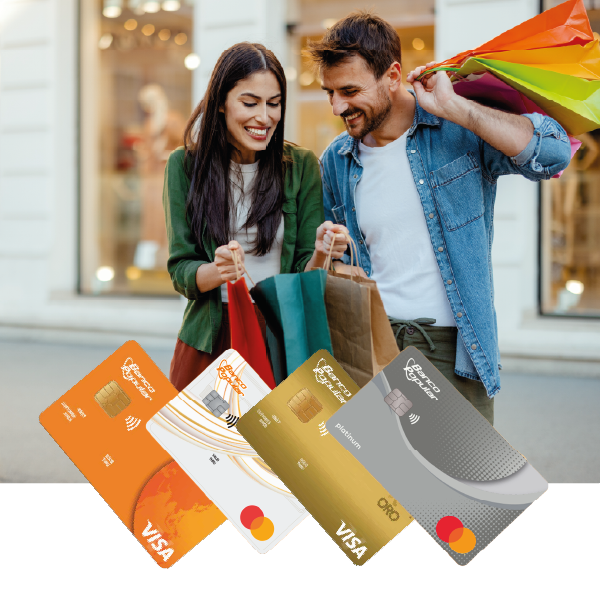 Beneficios de Tarjetas de Crédito BP con promociones, BP Puntos, BP Tasa Cero y BP Minicuotas.