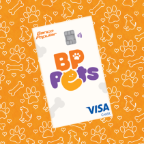 nueva tarjeta de crédito BP Pets con logo de la marca Visa