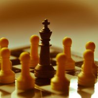 Objetivos estrategicos tablero de ajedrez